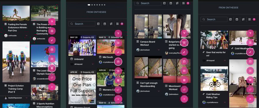 Filtering Options Ontheside for Discover Feed