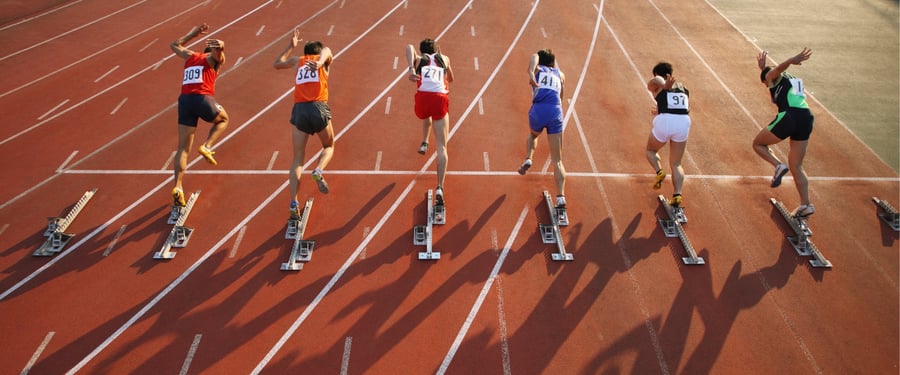 college athletes track and field