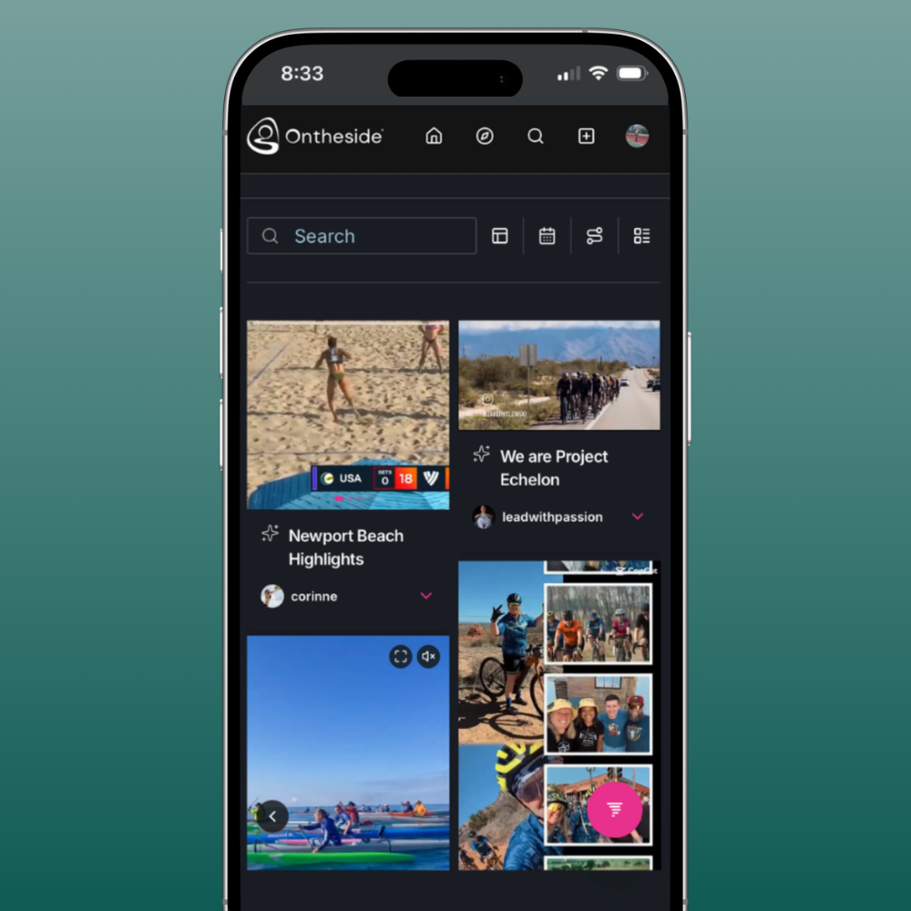 Discover Content Feed on Ontheside