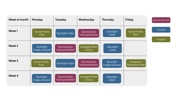 content calendar content calendar